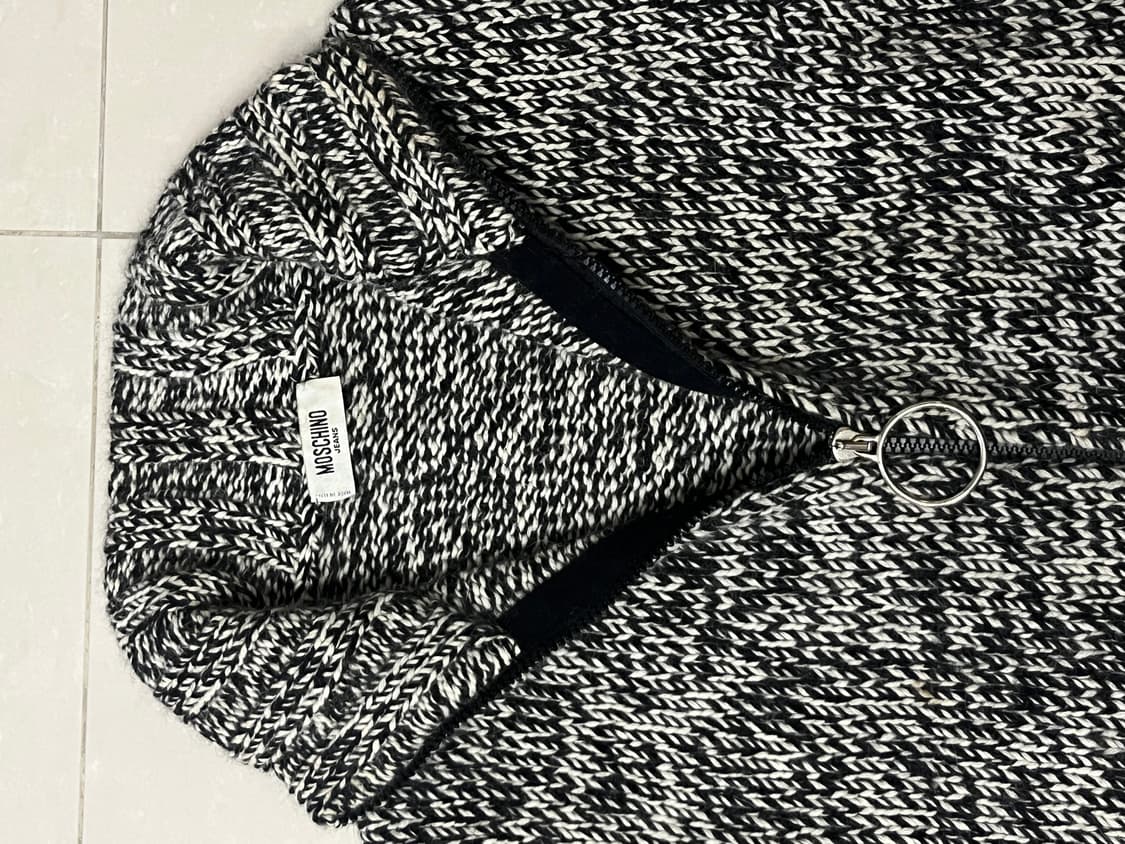 모스키노 믹스 니트 투웨이 집업 상품이미지5