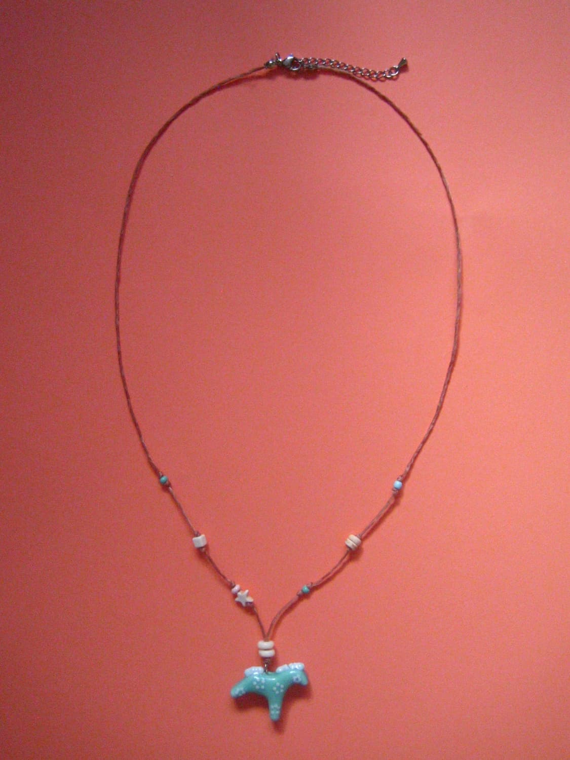mint candy horse necklace 민트 캔디 홀스 목걸이 상품이미지7
