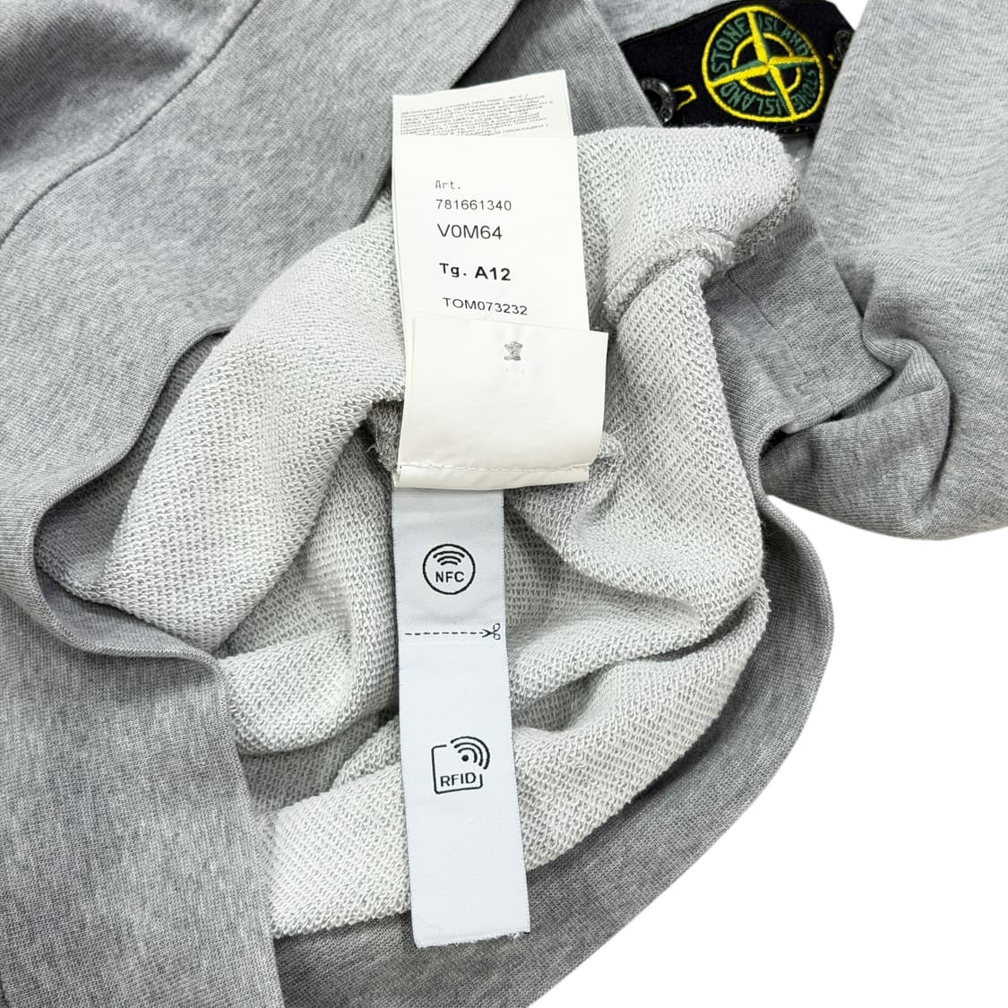 스톤아일랜드 주니어 와펜 패치 맨투맨 그레이 12Y 상품이미지6