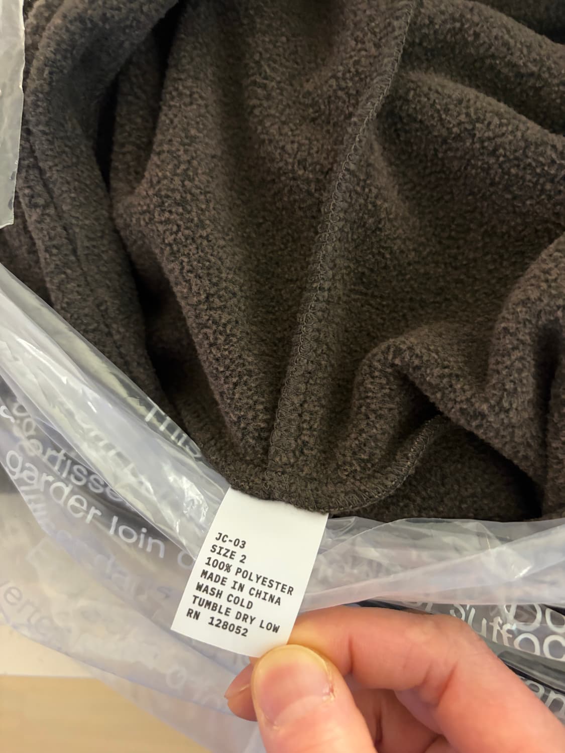 JC-03 후리스 후드집업 상품이미지3