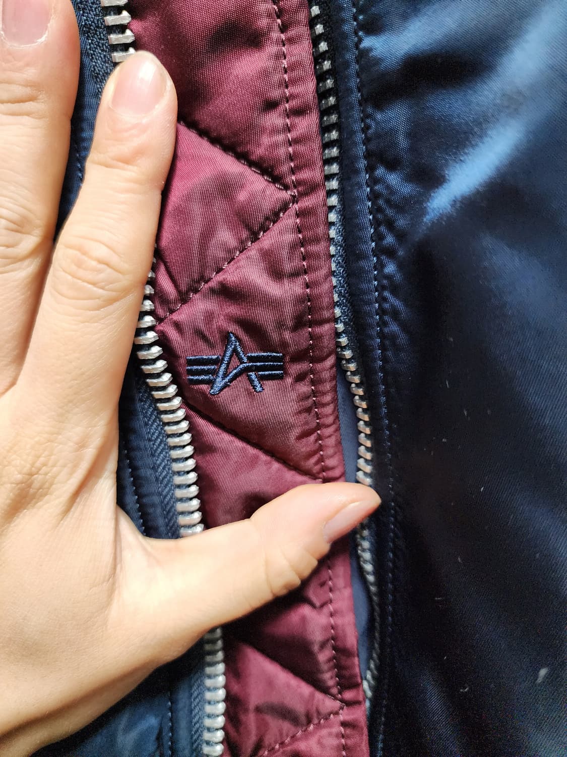 알파인더스트리 MA-1 봄버 항공점퍼  상품이미지7