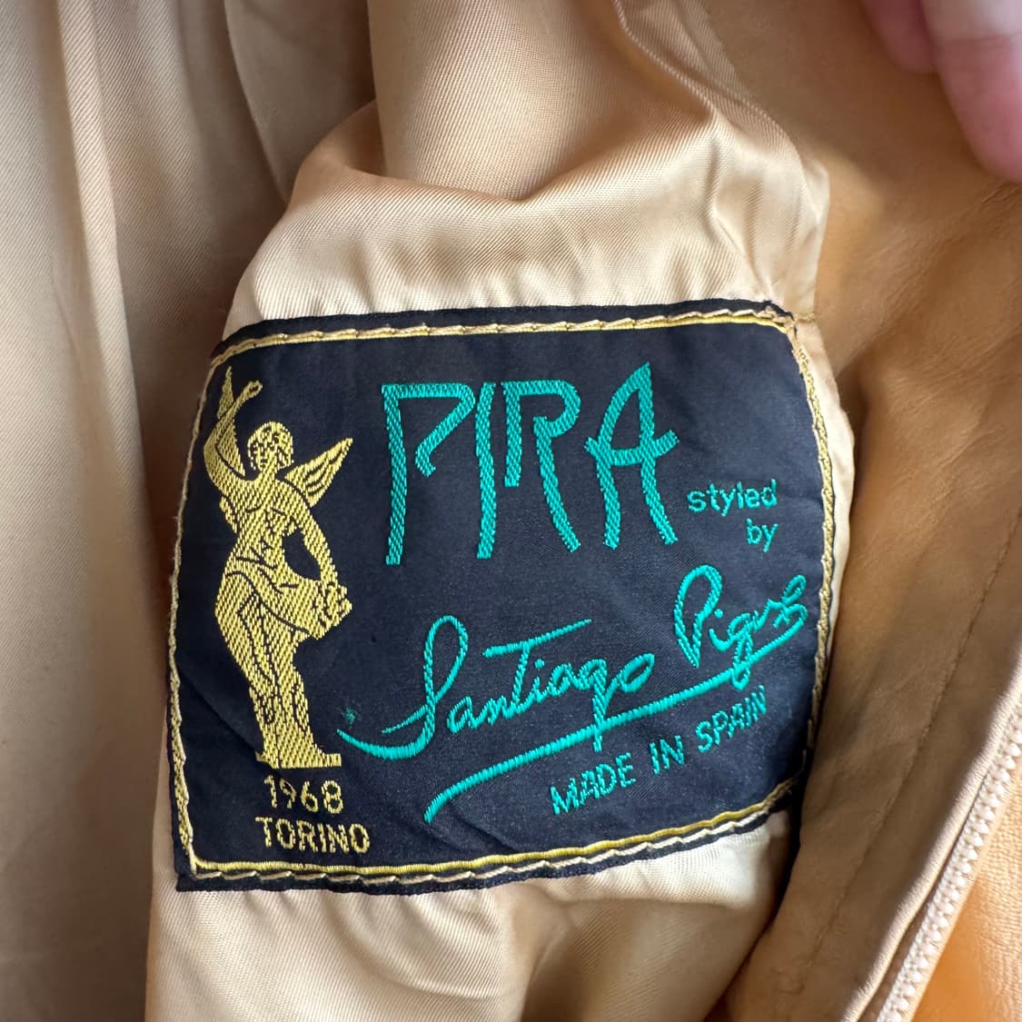 PIRA SPA 빅카라 레더 자켓 상품이미지10