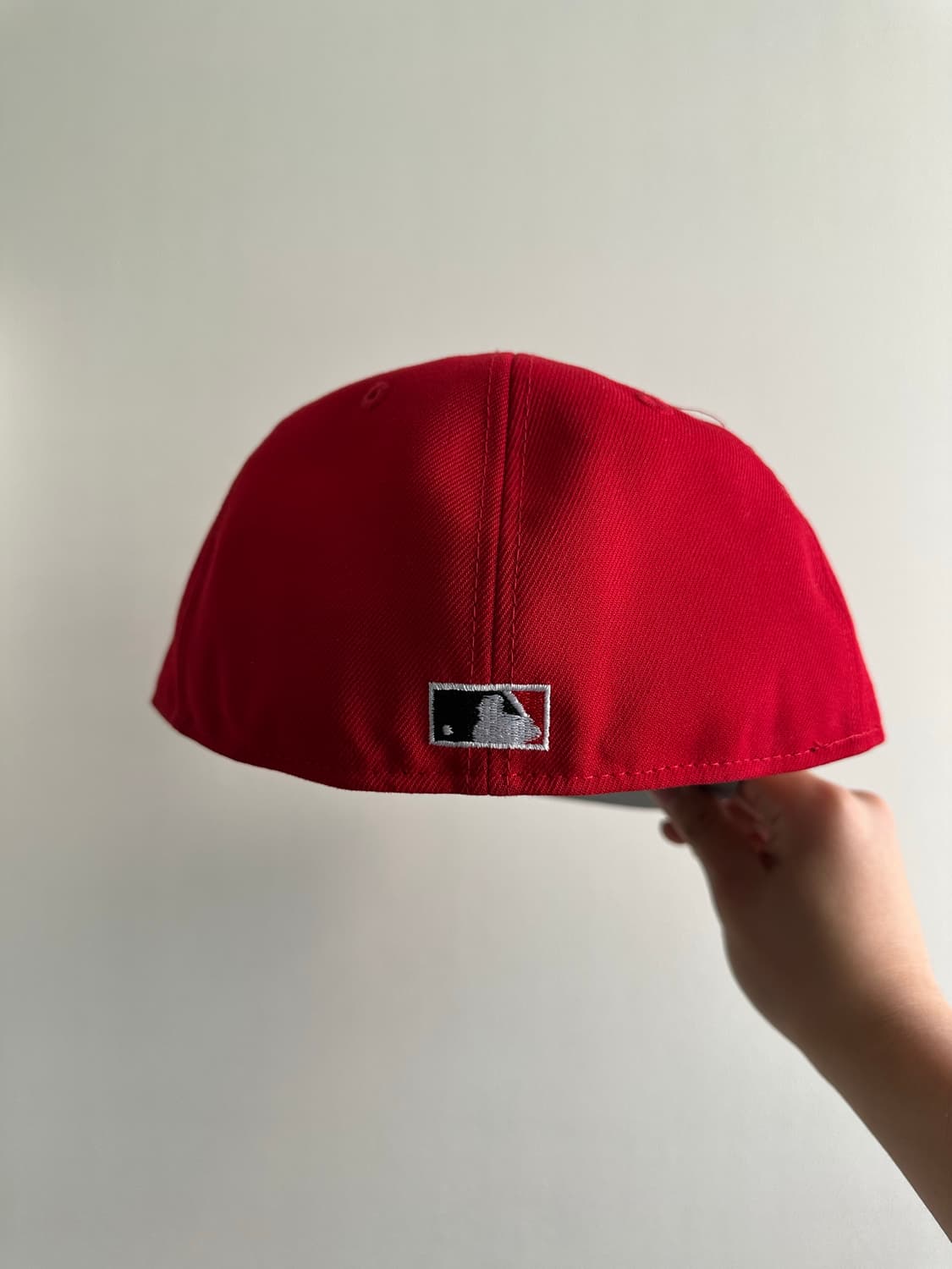 희귀 뉴에라 59fifty LA ANGELS 레드 피티드캡 상품이미지3