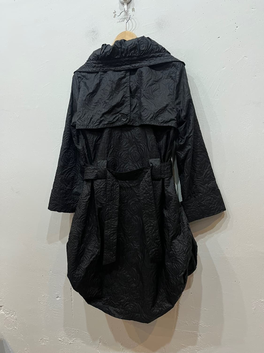 유럽빈티지 Cheerly 로즈패턴 트렌치 코트 Made in ITALY 상품이미지2