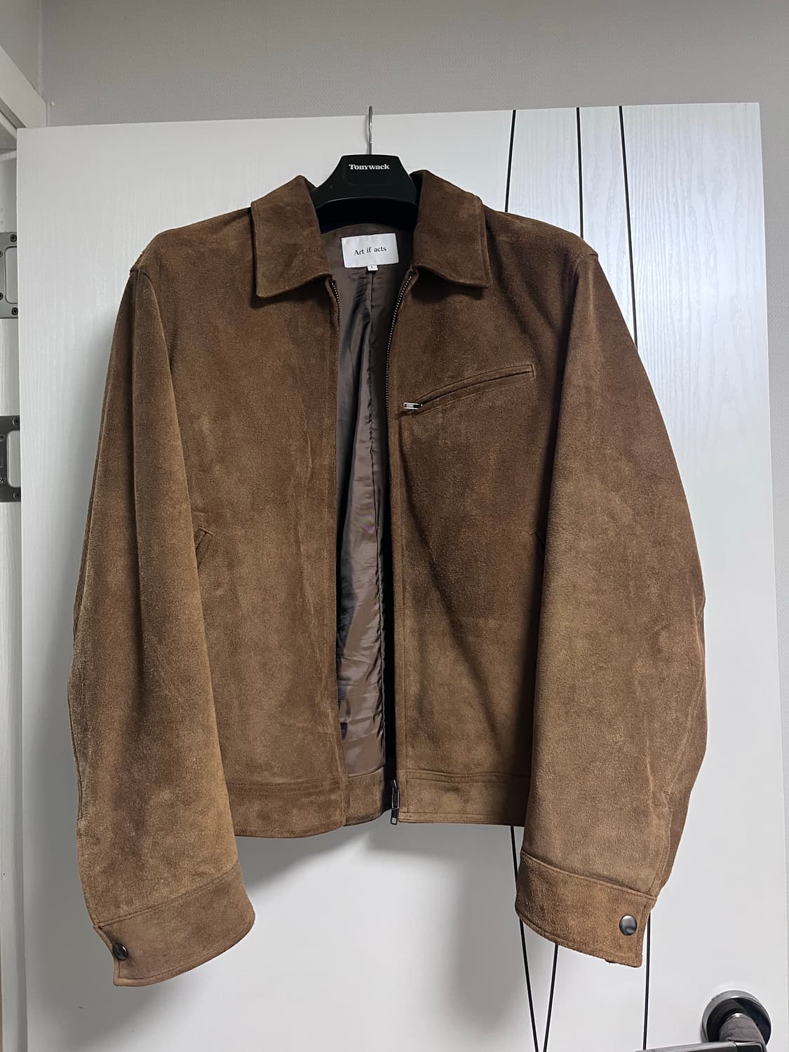 아트이프액츠 스웨이드 디트로이트 자켓 L 상품이미지2