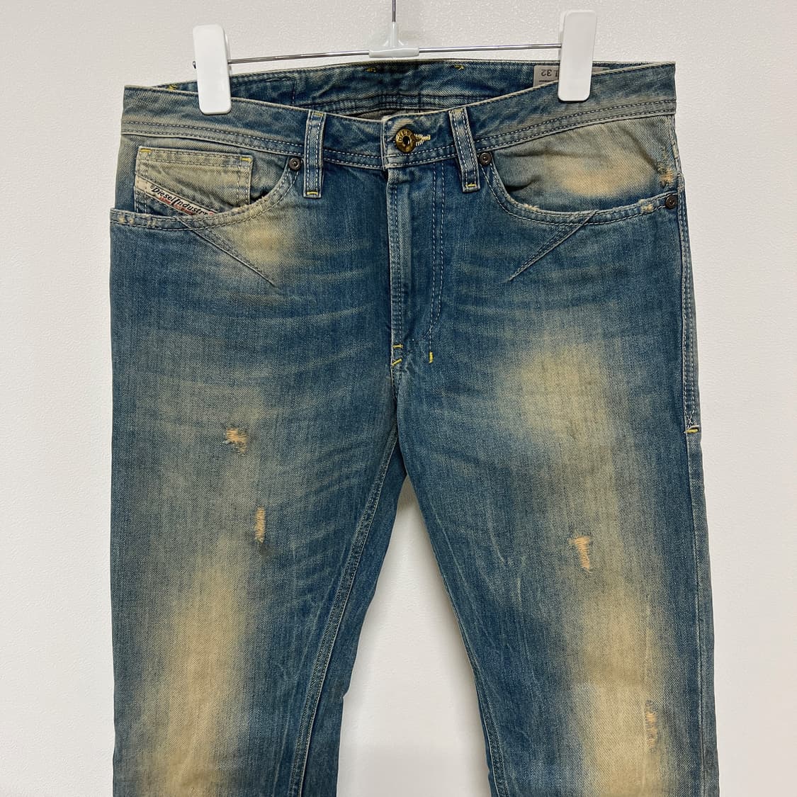 디젤 시오너 녹워싱 디스 데님 팬츠 SLIM-SKINNY 상품이미지4