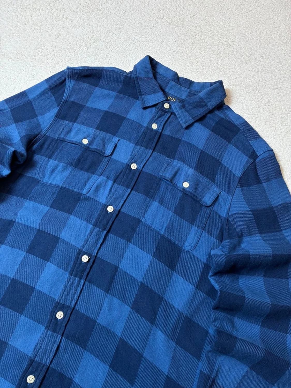 폴로 랄프로렌 투포켓 아메카지 체크 셔츠 PN7631 상품이미지2