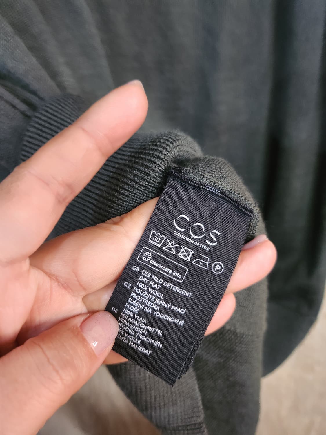 171) COS 코스 터틀넥 니트 원피스 상품이미지6