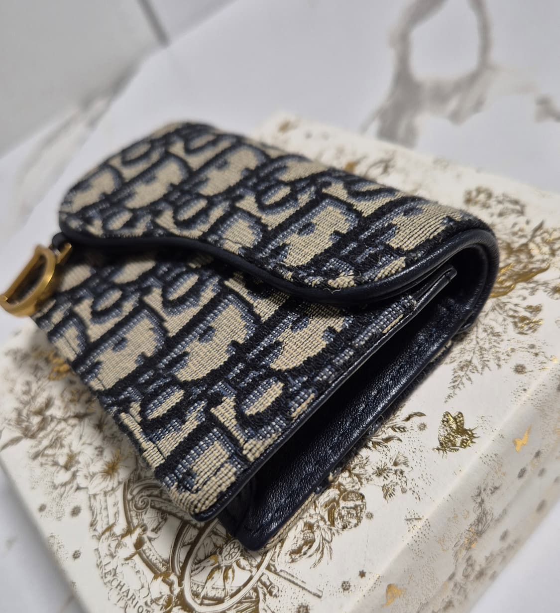 (정품) 디올 오블리크 새들 카드지갑 상품이미지3