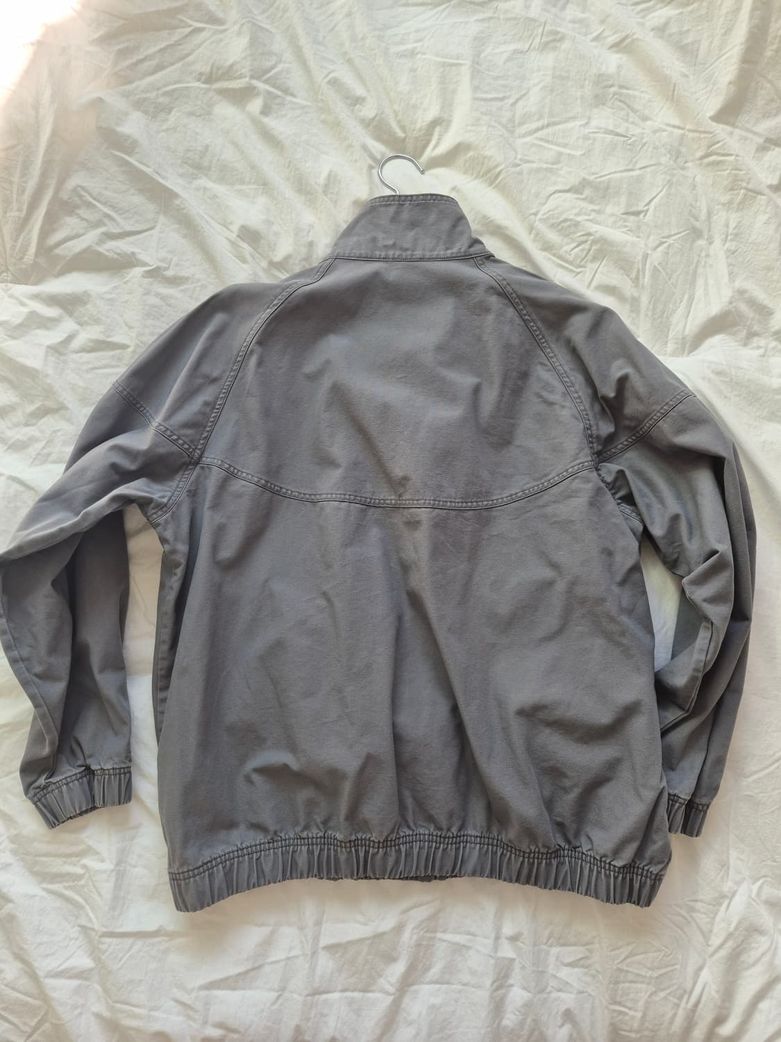 나이키 윈드러너 캔버스 하프집업 아노락 스모크 그레이 상품이미지2