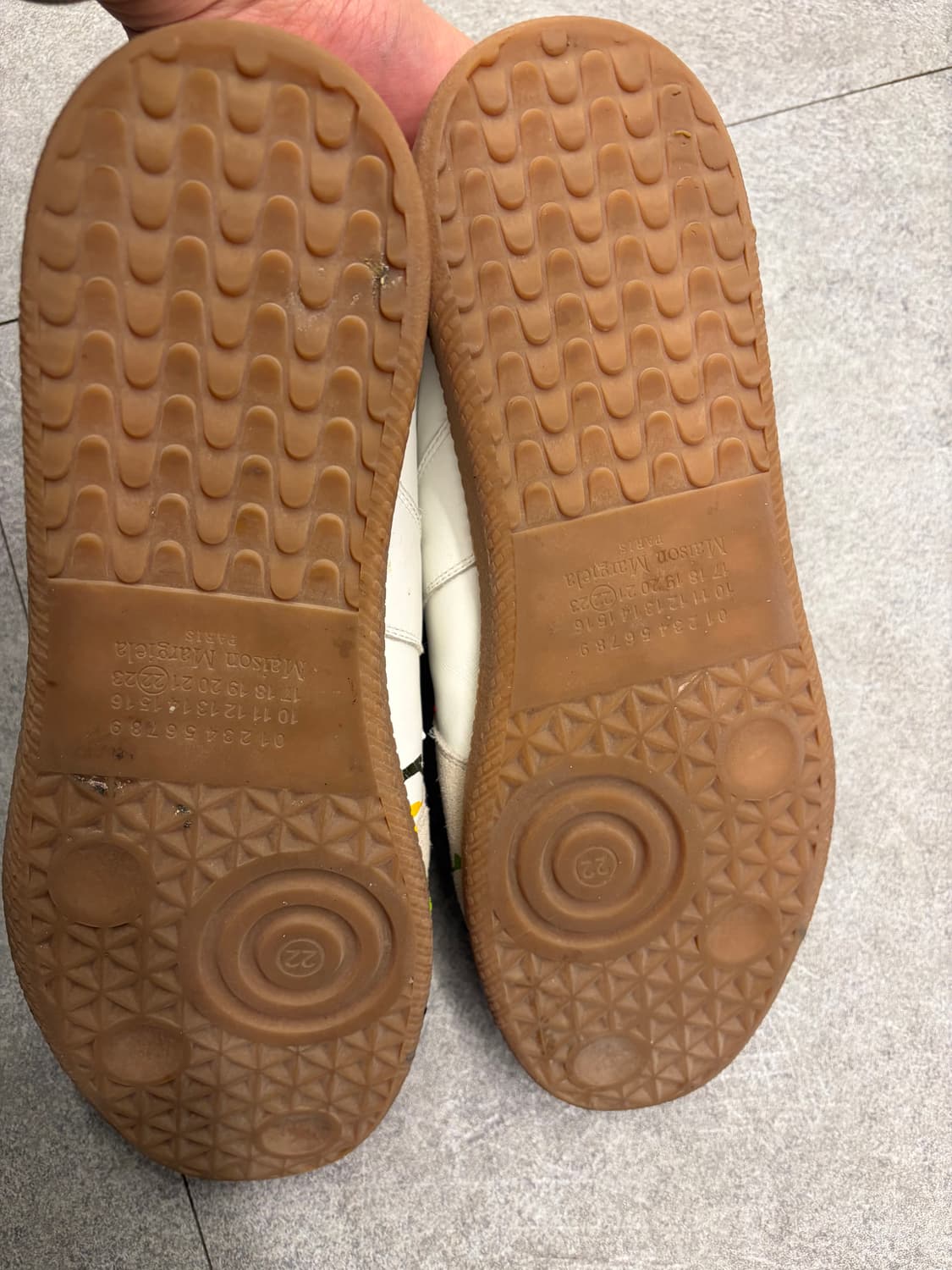 [43][275] 마르지엘라 독일군 페인팅 스니커즈 상품이미지5