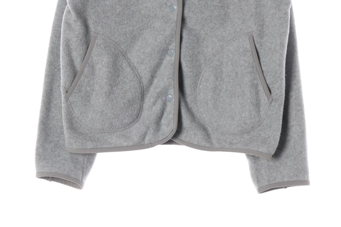 시티브리즈 심볼 로고 숄카라 플리스 가디건 상품이미지4