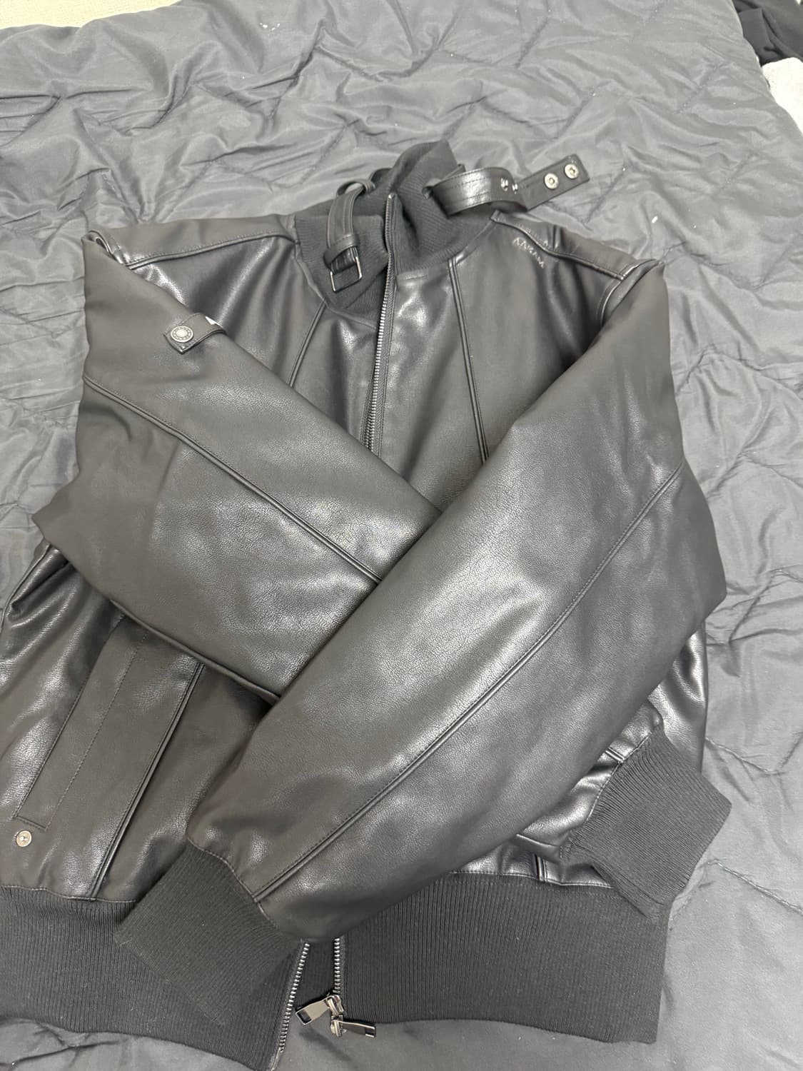 아캄 블루종 레더  상품이미지1