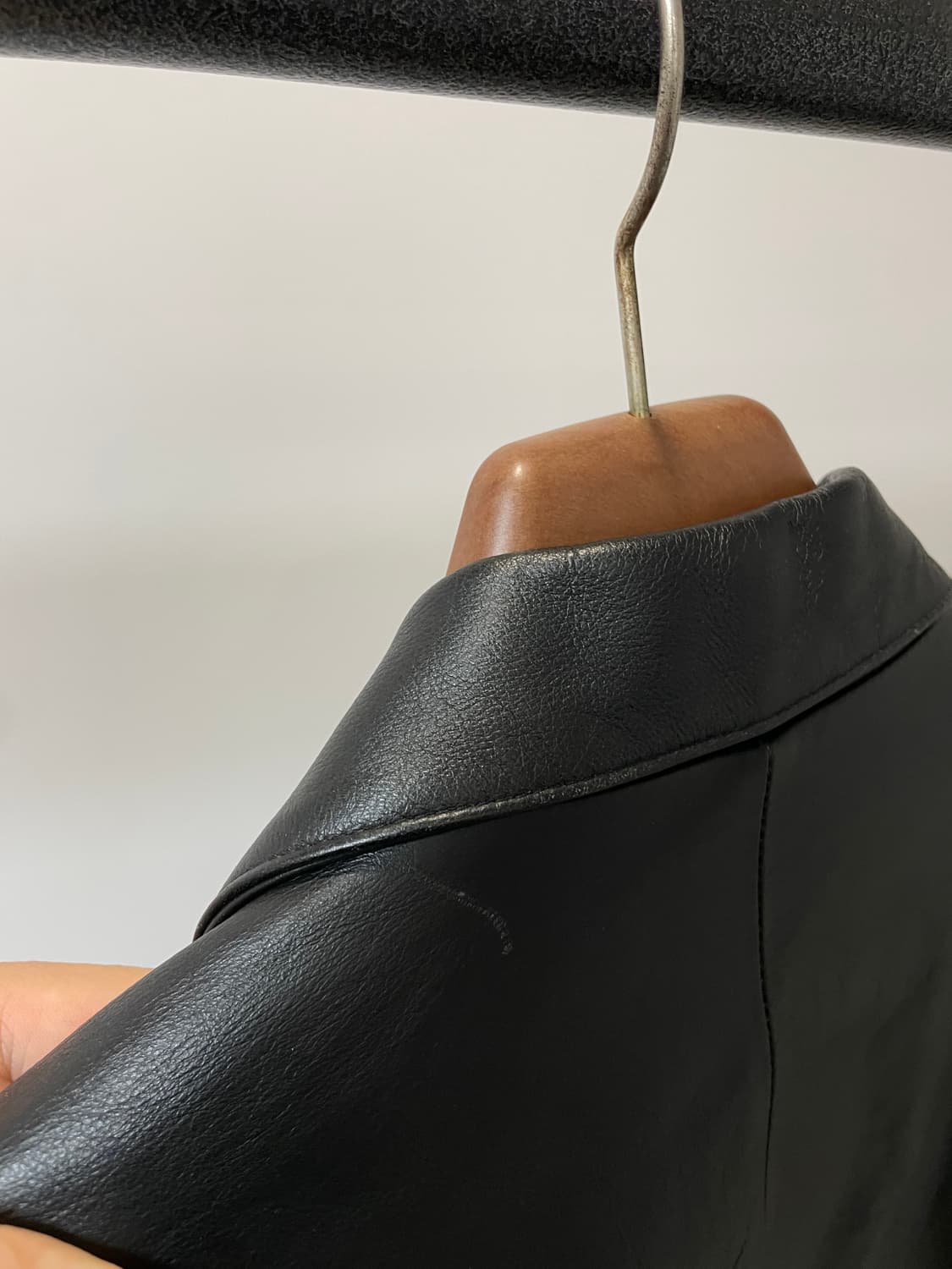 (100) Skinfactory 소가죽 3버튼 레더 자켓 상품이미지7