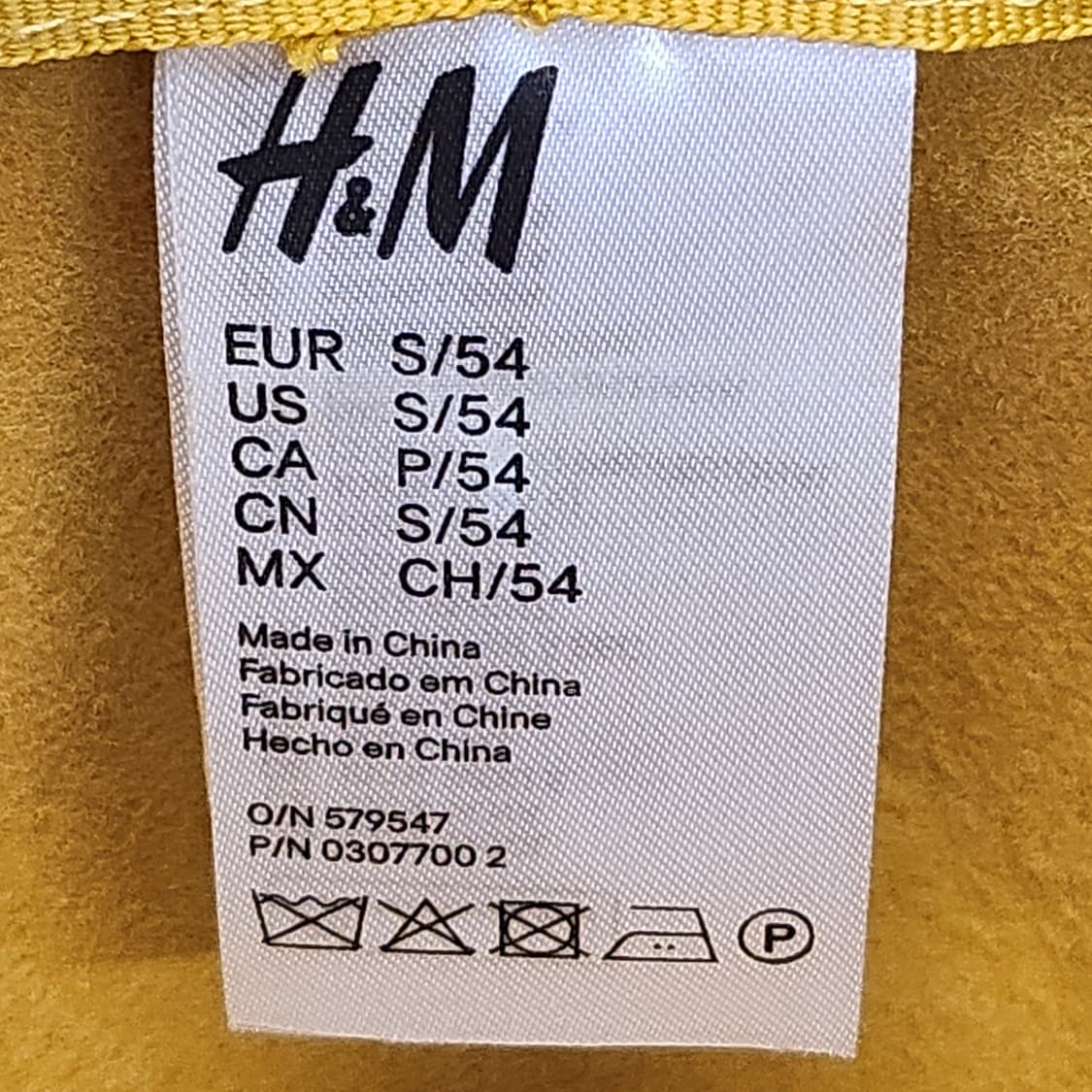 H&M 100%울 순모 카우보이모자 54cm 상품이미지7