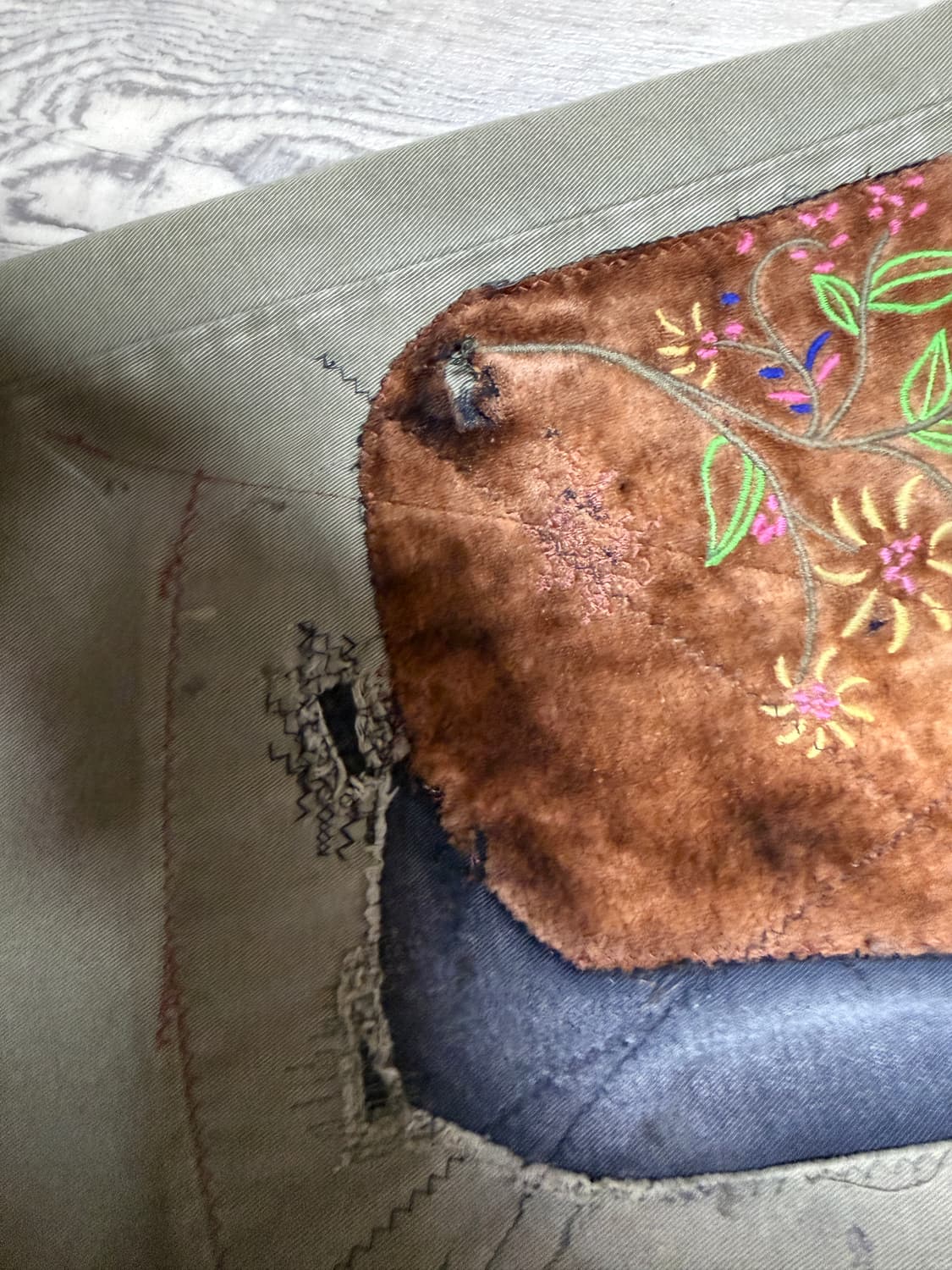 캐피탈 카츠라기 카키 2사이즈 상품이미지5