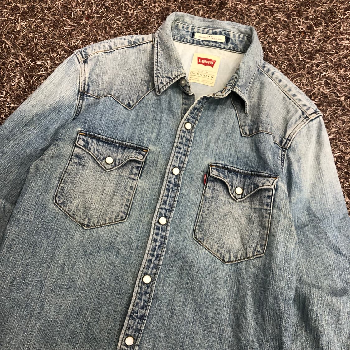 리바이스 데님 웨스턴 셔츠 상품이미지2