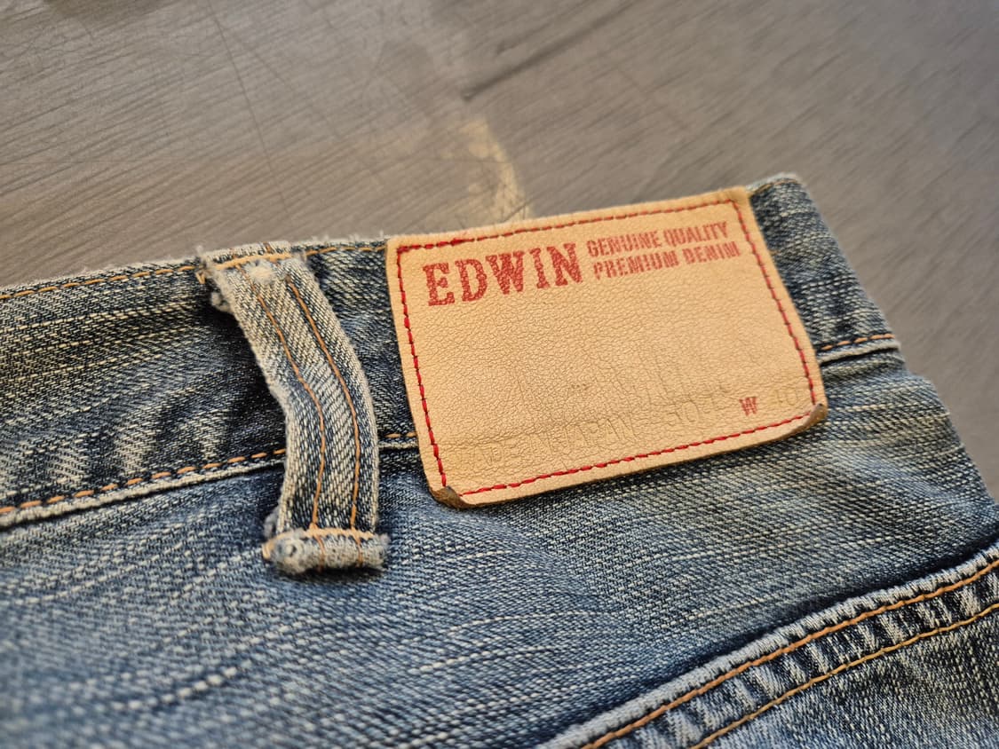 00s 에드윈 504 디스트레스드 데님 팬츠 상품이미지9