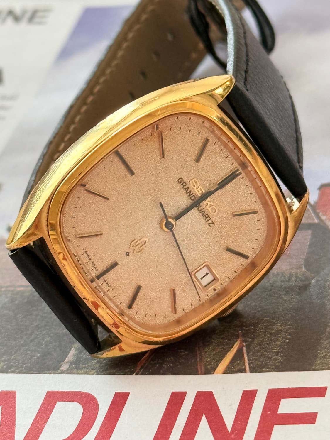 Seiko 세이코 Grand Quartz Sand Diel 상품이미지4