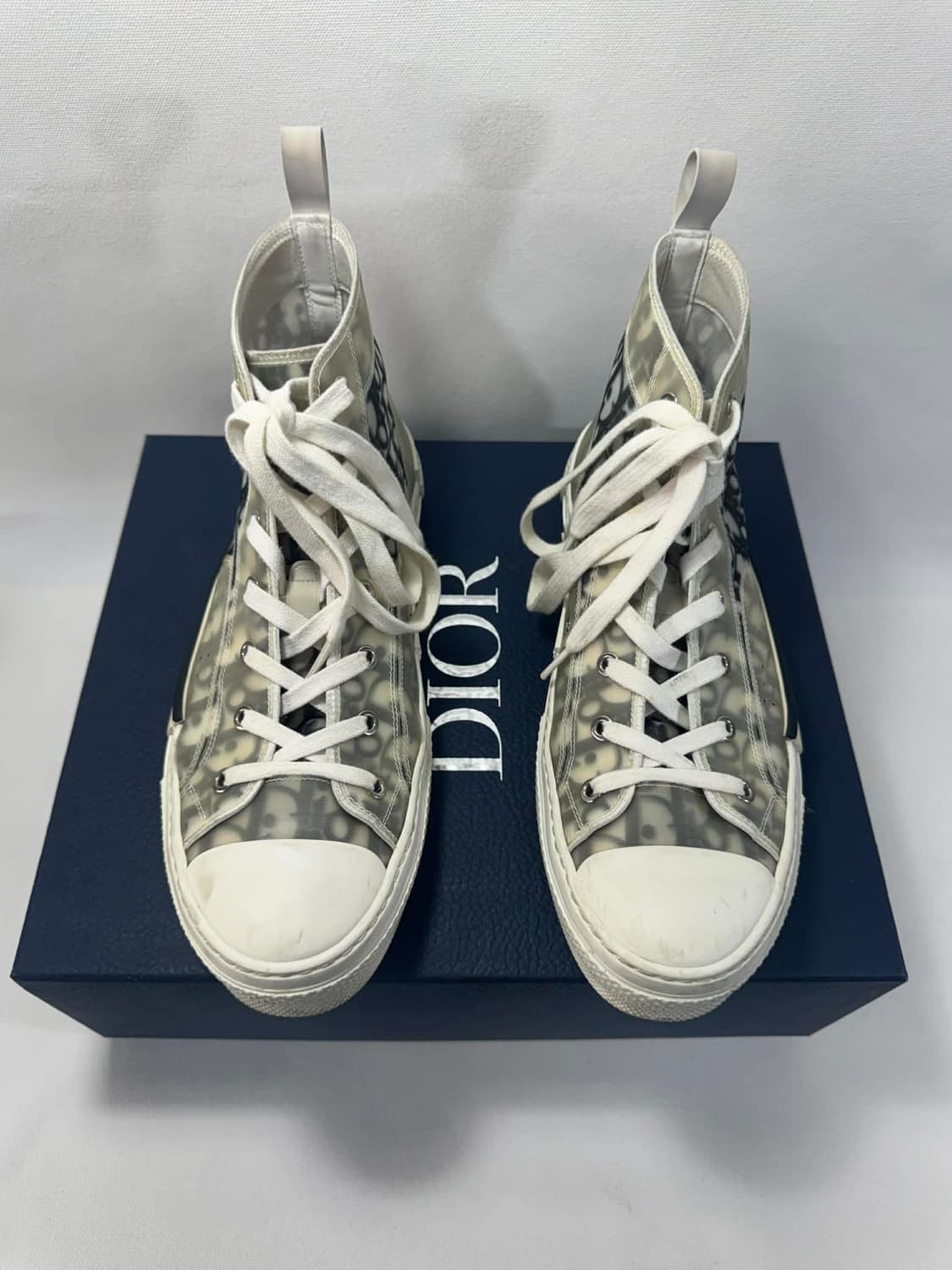 디올 하이탑 B23 스니커즈 상품이미지5