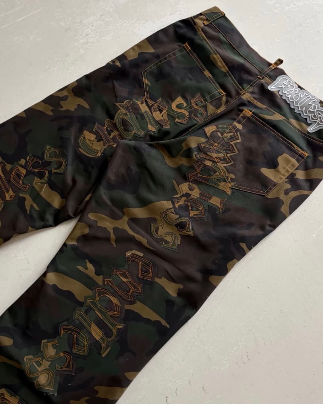 Endless denim camo pants [ 32 ] 상품이미지1