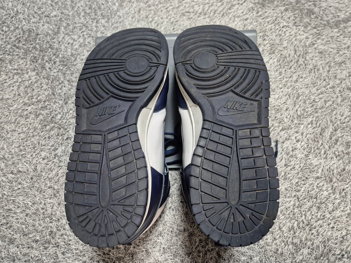 나이키 덩크하이 레트로 네이비 275 상품이미지7