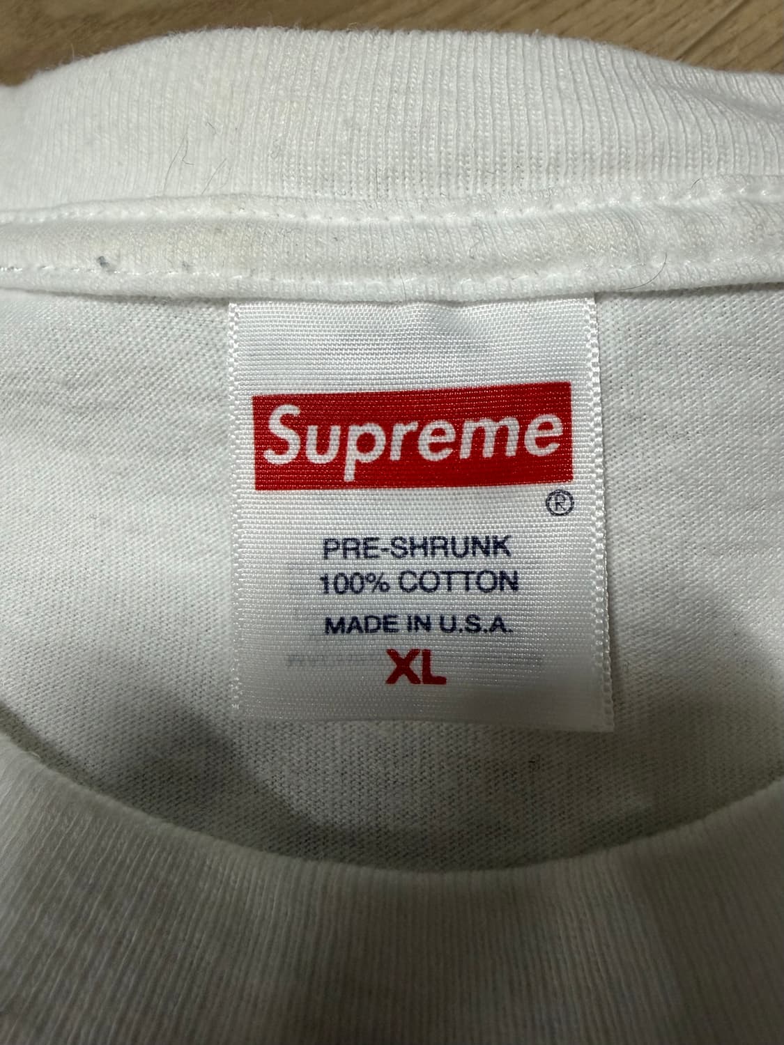 슈프림 롤프 티셔츠 화이트 XL 상품이미지2