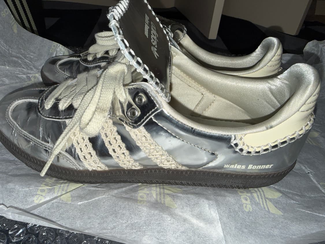 아디다스 웨일즈보너 삼바 실버 메탈릭 265 상품이미지6