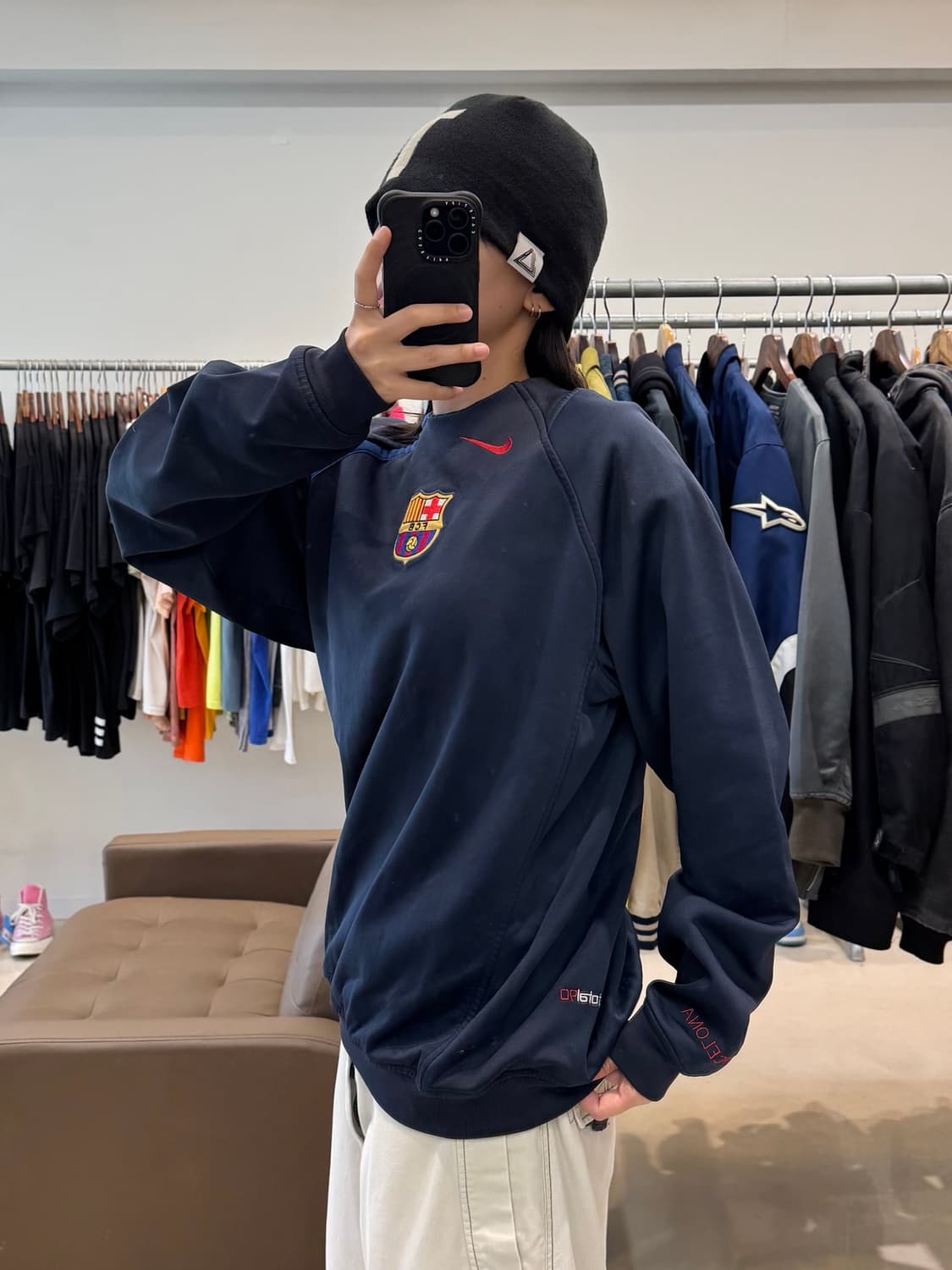 나이키 FC 바르셀로나 트레이닝 맨투맨 상품이미지9