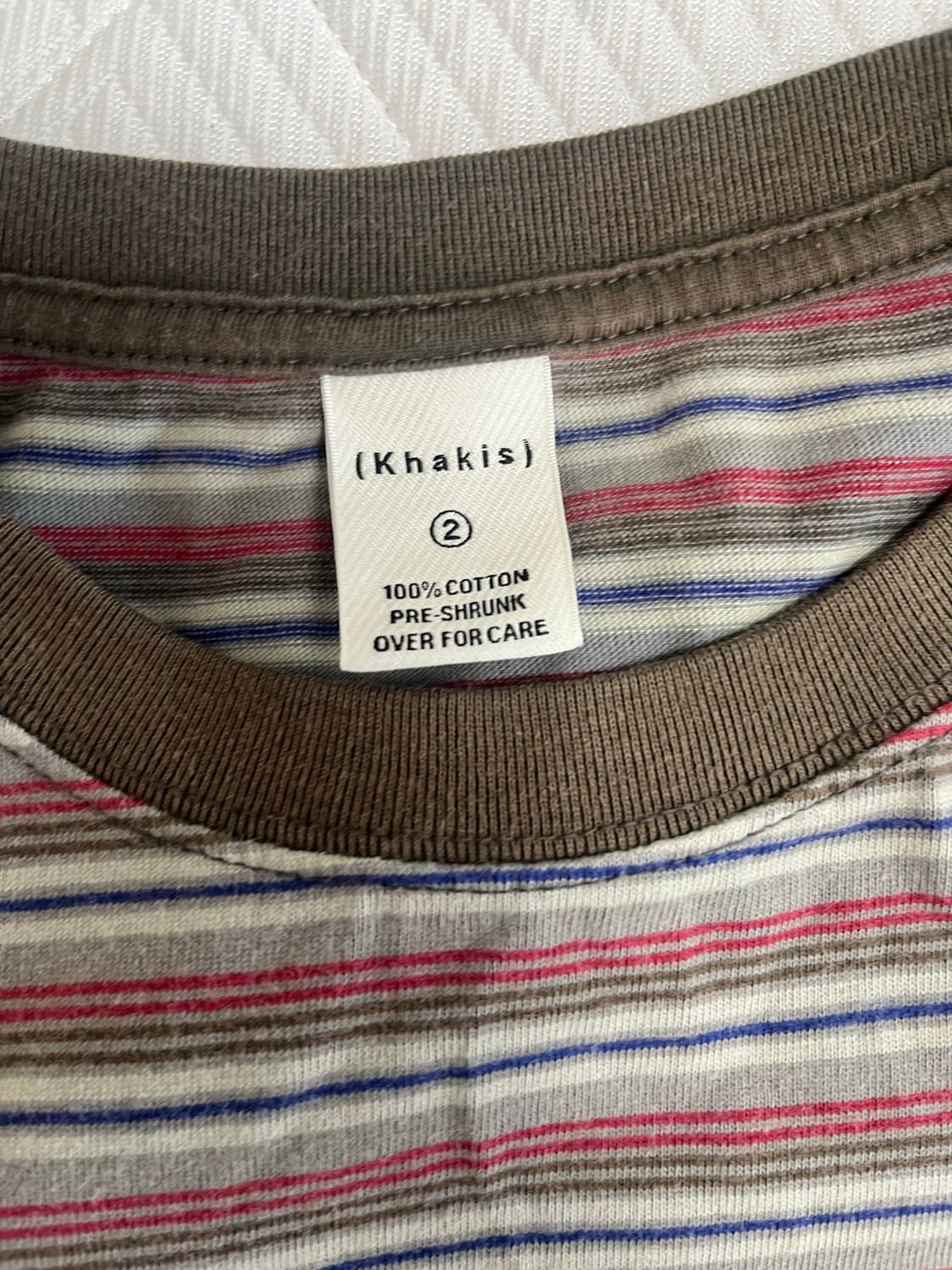 카키스 Border S/S Tee  상품이미지2