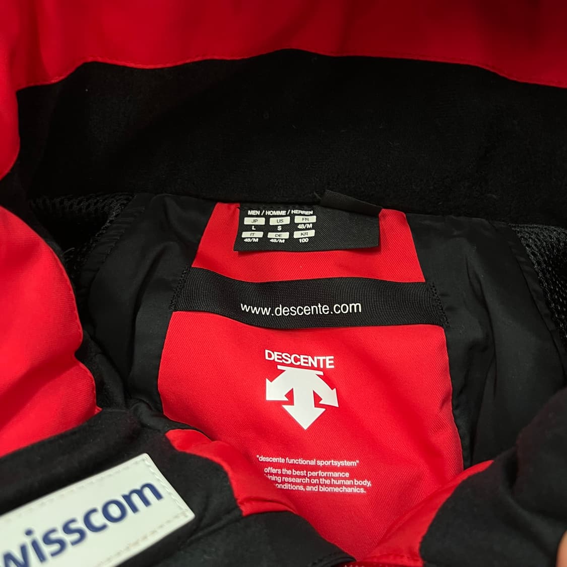 [100] 데상트 스키바람막이 점퍼 상품이미지4