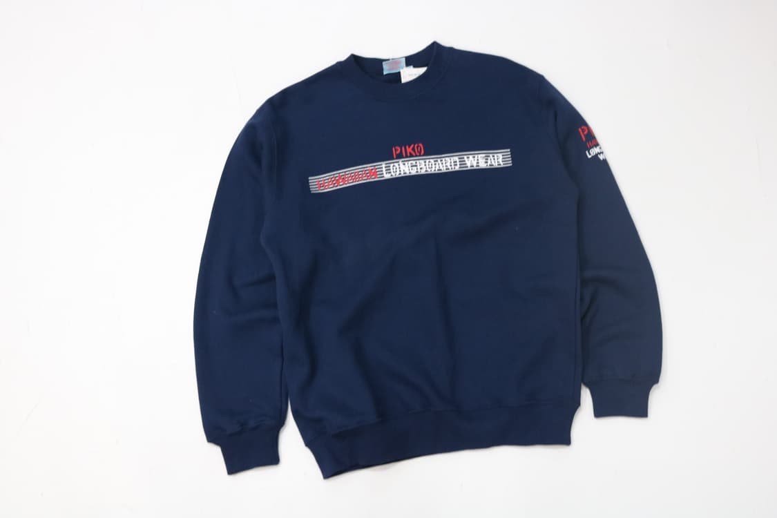 PIKO 피코 빈티지 하와이안 롱보드 웨어 그래픽 맨투맨 (M) 상품이미지2