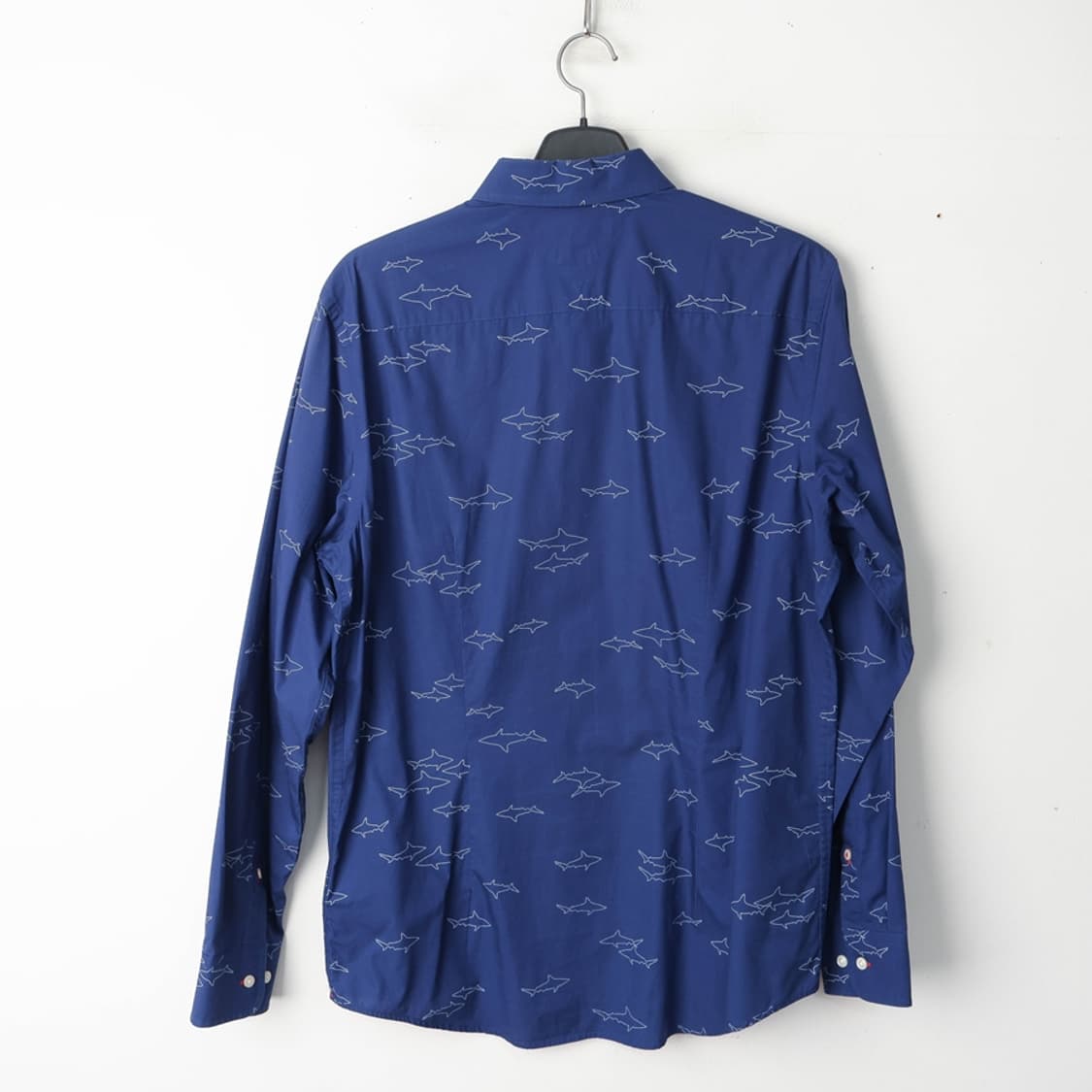 100/타미힐피거 샤크 슬림핏 포켓 코튼 셔츠 상품이미지2