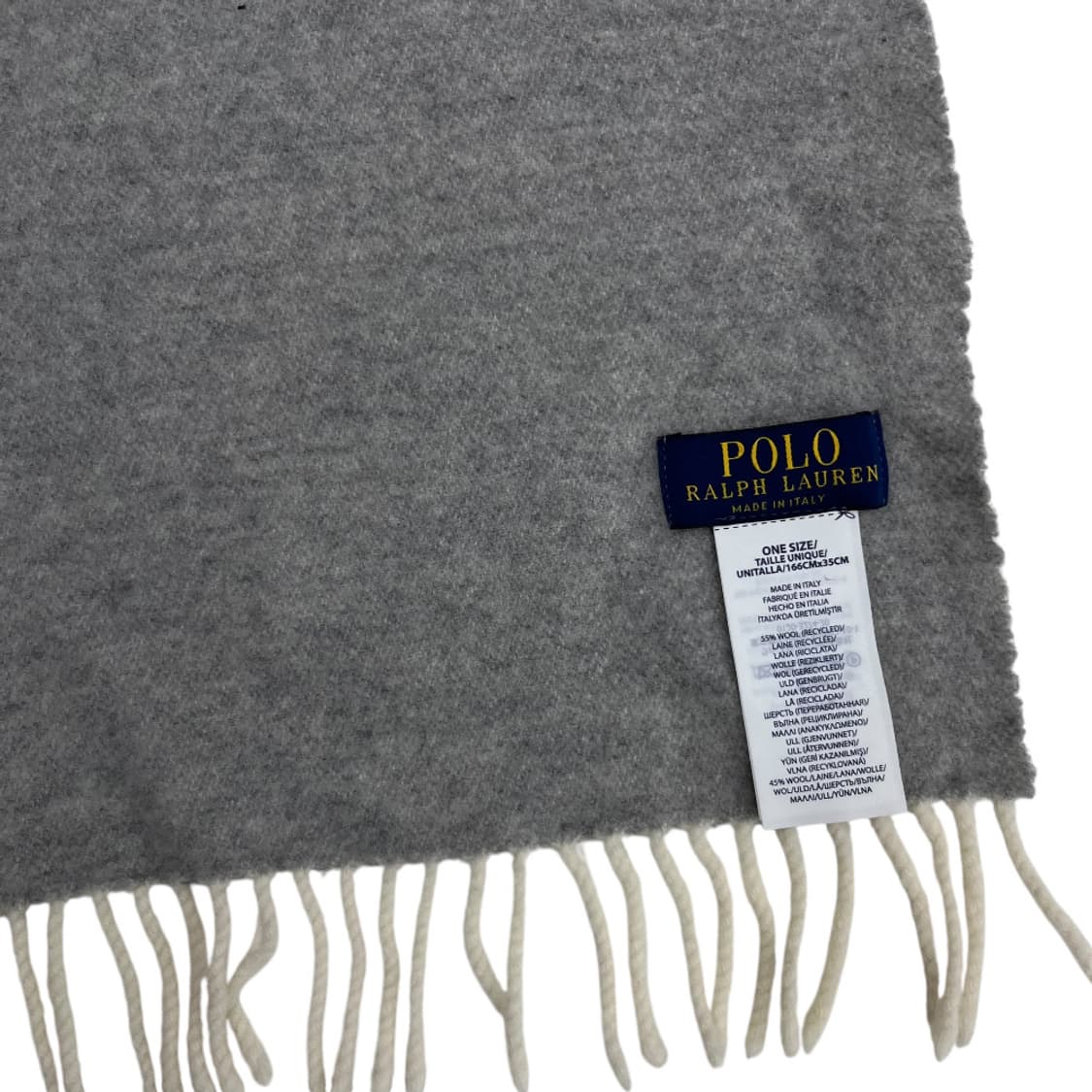 폴로 랄프로렌 네이비포니 연그레이 앙고라 머플러 상품이미지6