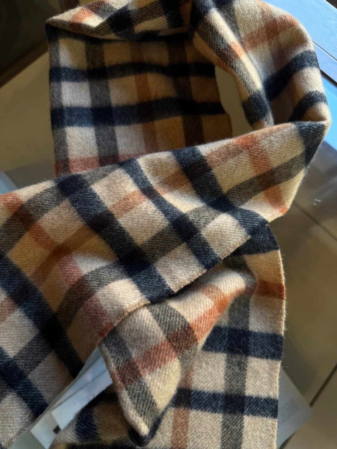 ELGIN 스코티쉬 캐시미어 머플러 상품이미지2