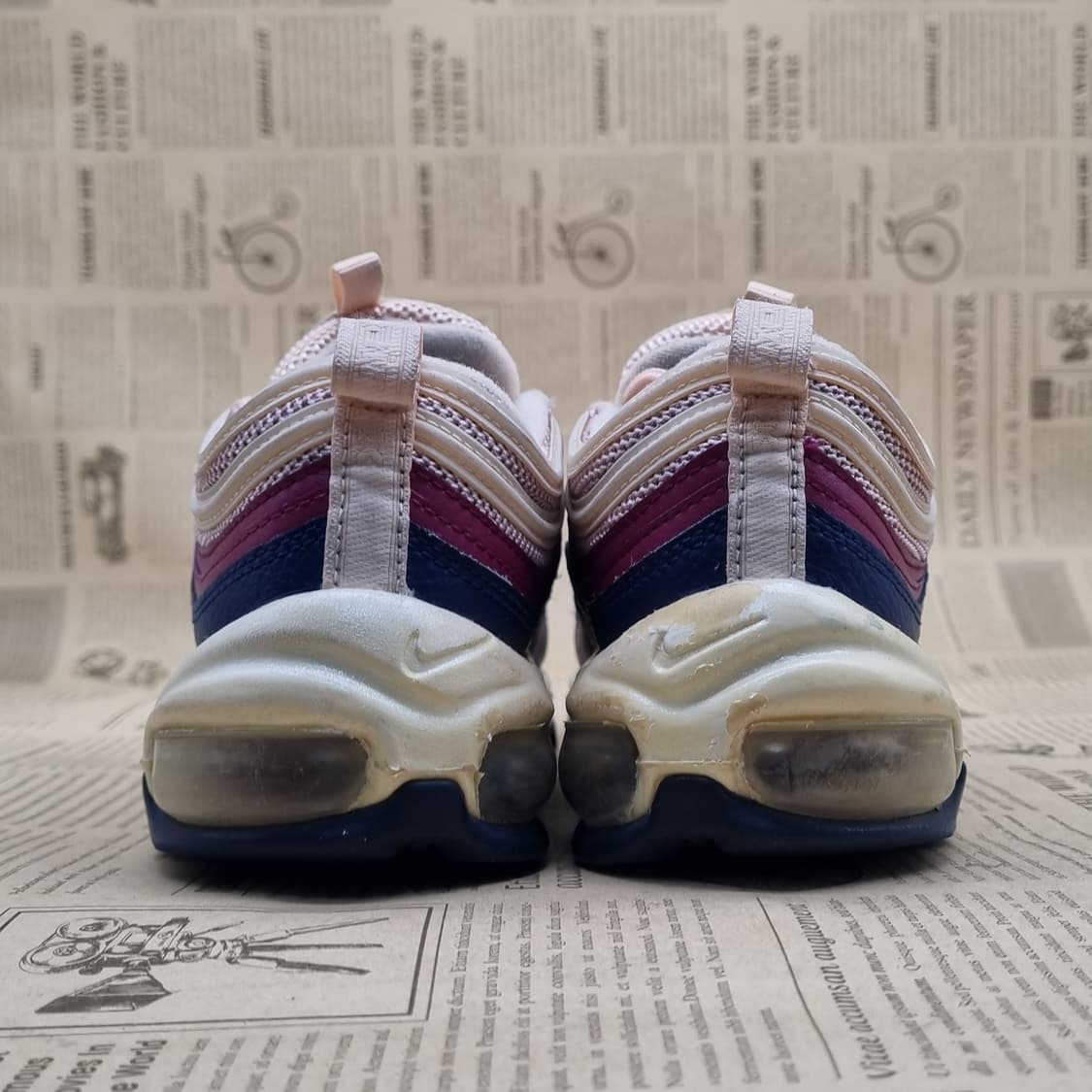 나이키 에어맥스97 퍼플핑크 운동화240 상품이미지4