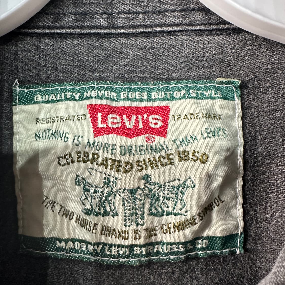 리바이스 데님 흑청남방 100 상품이미지3