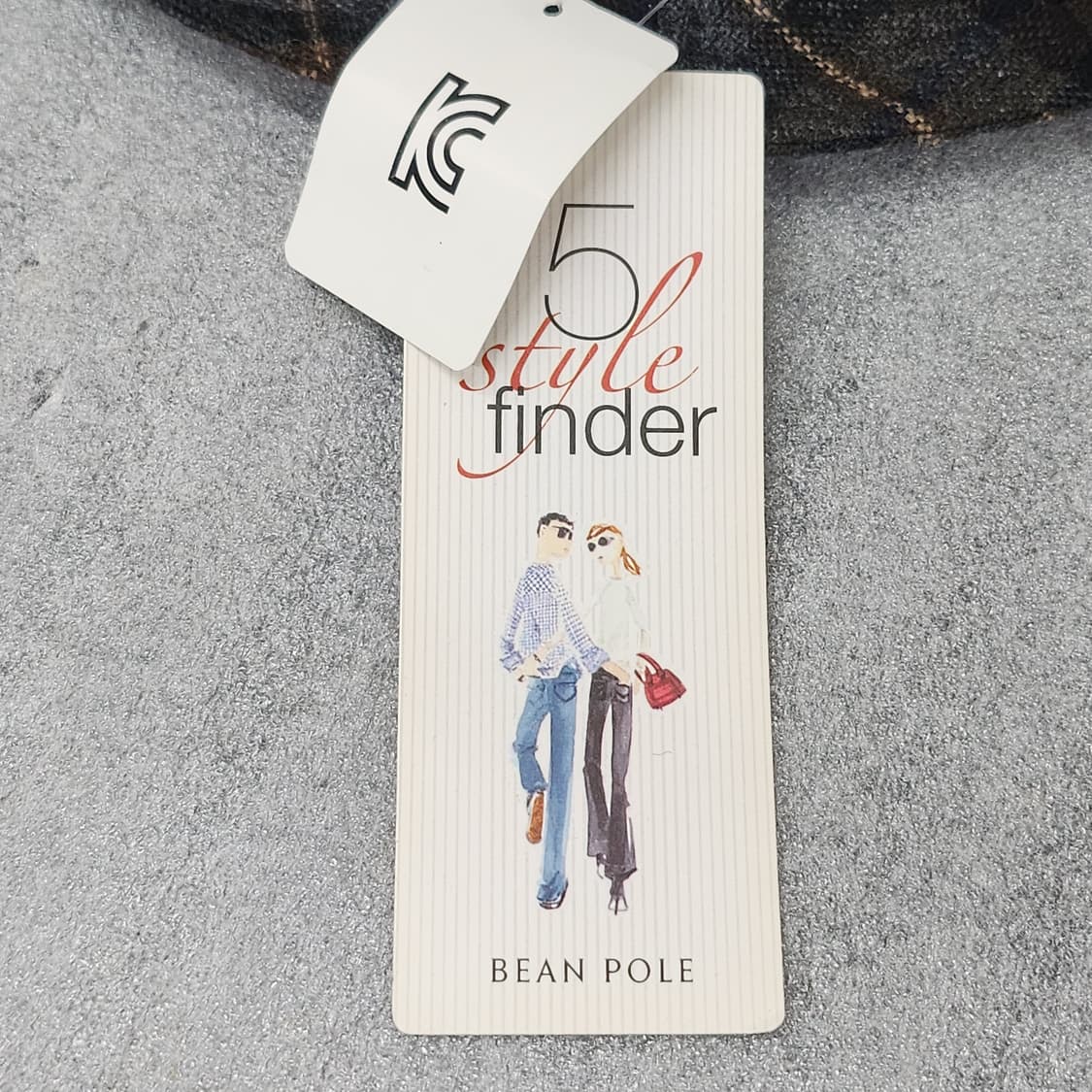 빈폴 체크 벙거지 모자 S(57) 울70% 새상품 상품이미지4