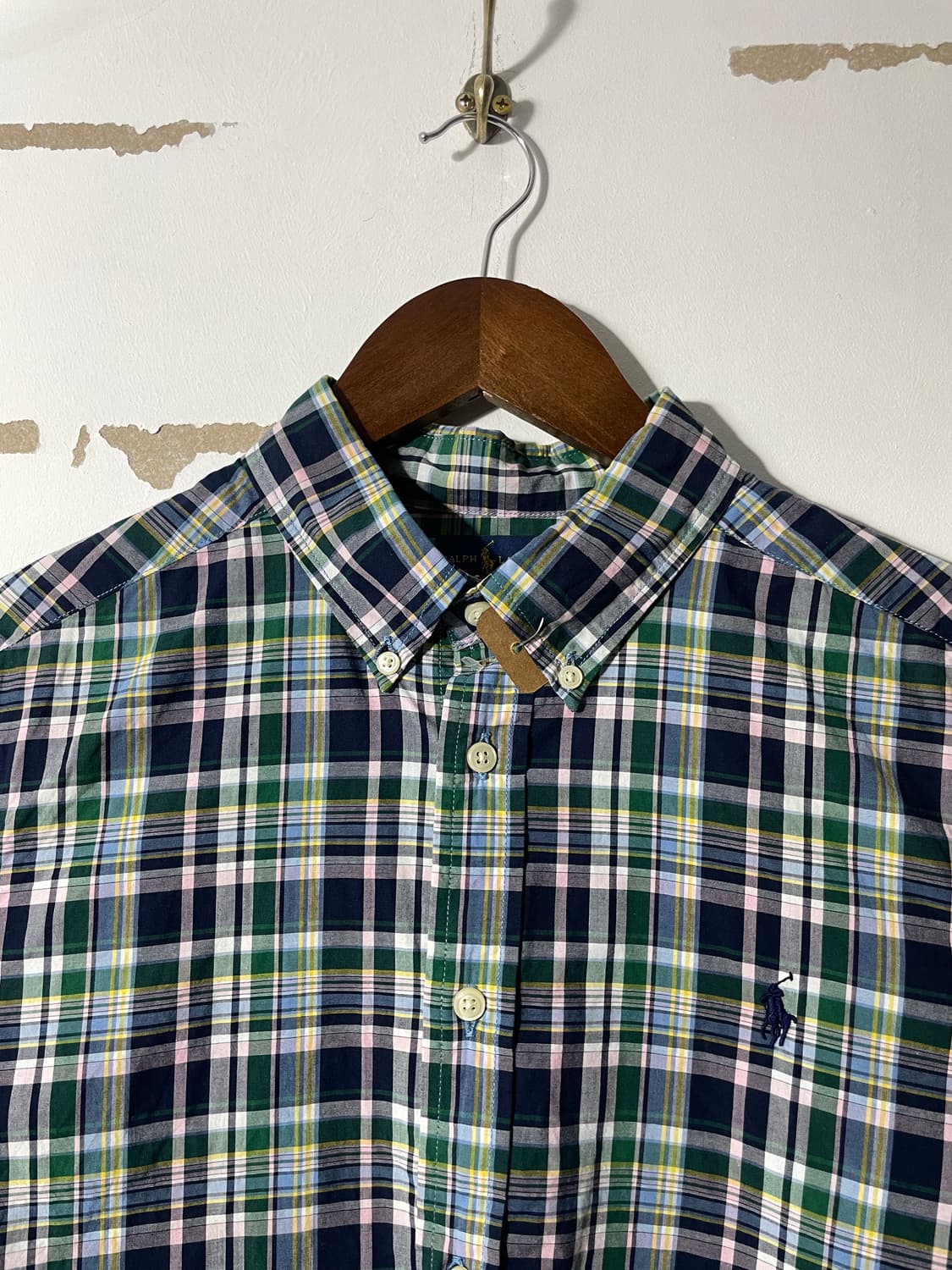 폴로랄프로렌 멀티컬러 체크셔츠 상품이미지3