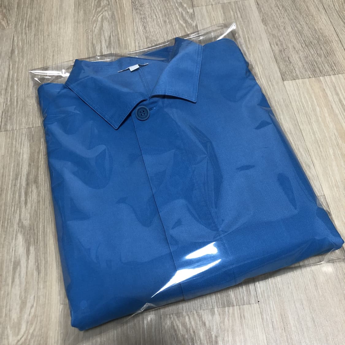 (XL) 코스 COS 코튼 믹스 아노락 기모노 자켓 블루 상품이미지10