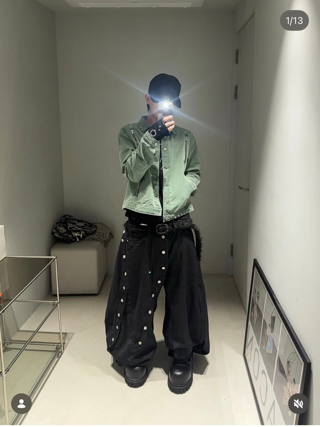 [KOIN SEOUL X SURGERY] ORBIT BUTTON PANT 상품이미지2