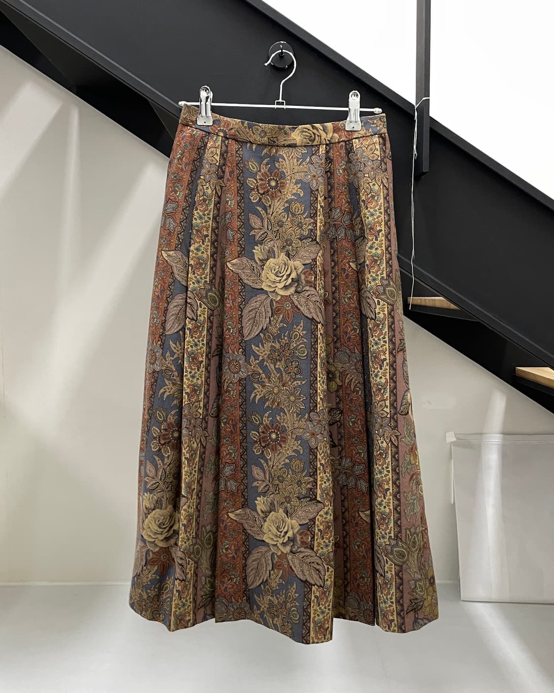 빈티지 버버리 플리츠 스커트 상품이미지1