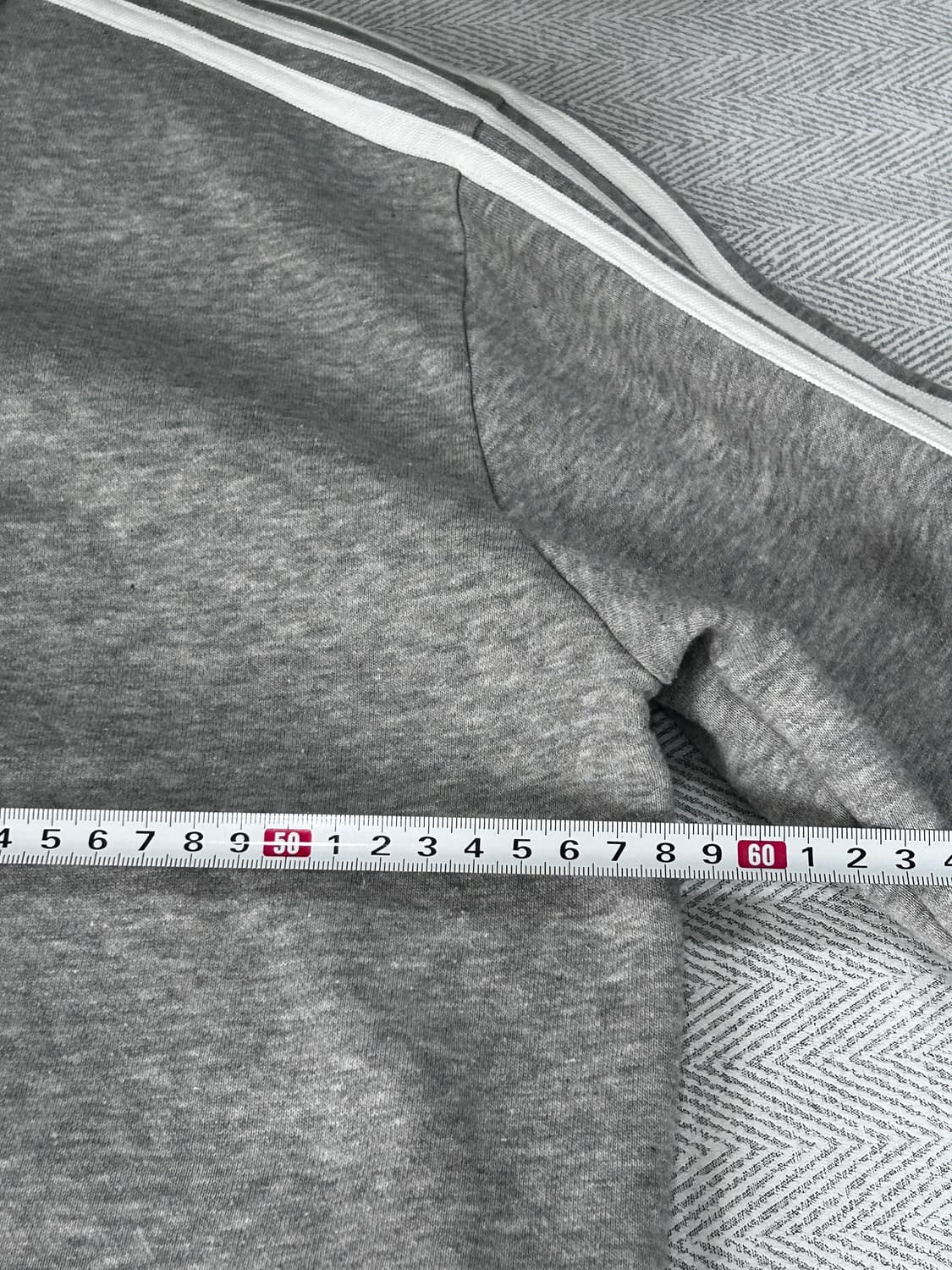 아디다스 파이어버드 삼선 후드집업 그레이 XL 기모 상품이미지8