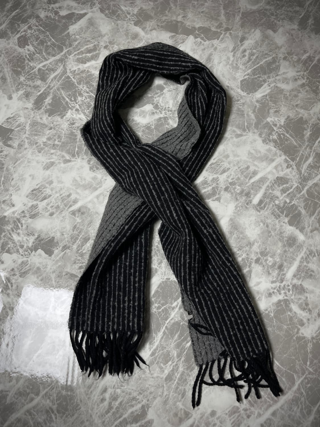 stripe wool muffler 상품이미지1