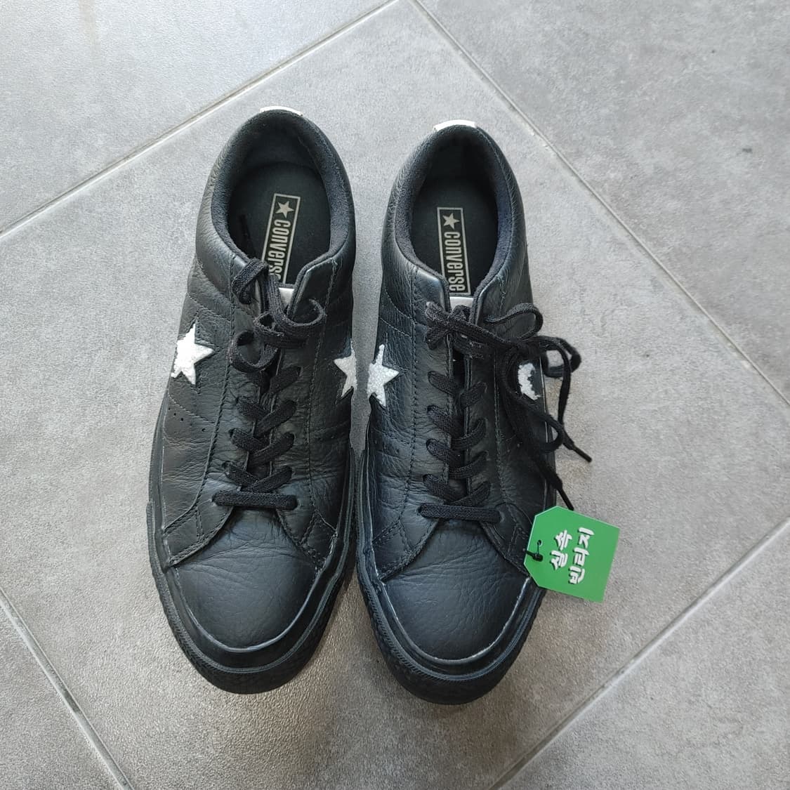 270 컨버스 남성 원스타 핀스트라이프 블랙 157921C 상품이미지2