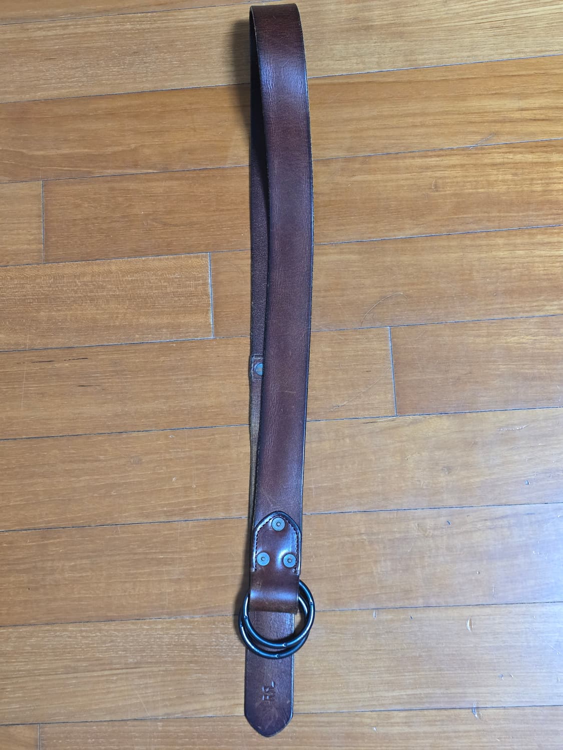 rrl 더블알엘 레더 더블 O링 벨트 36 상품이미지1