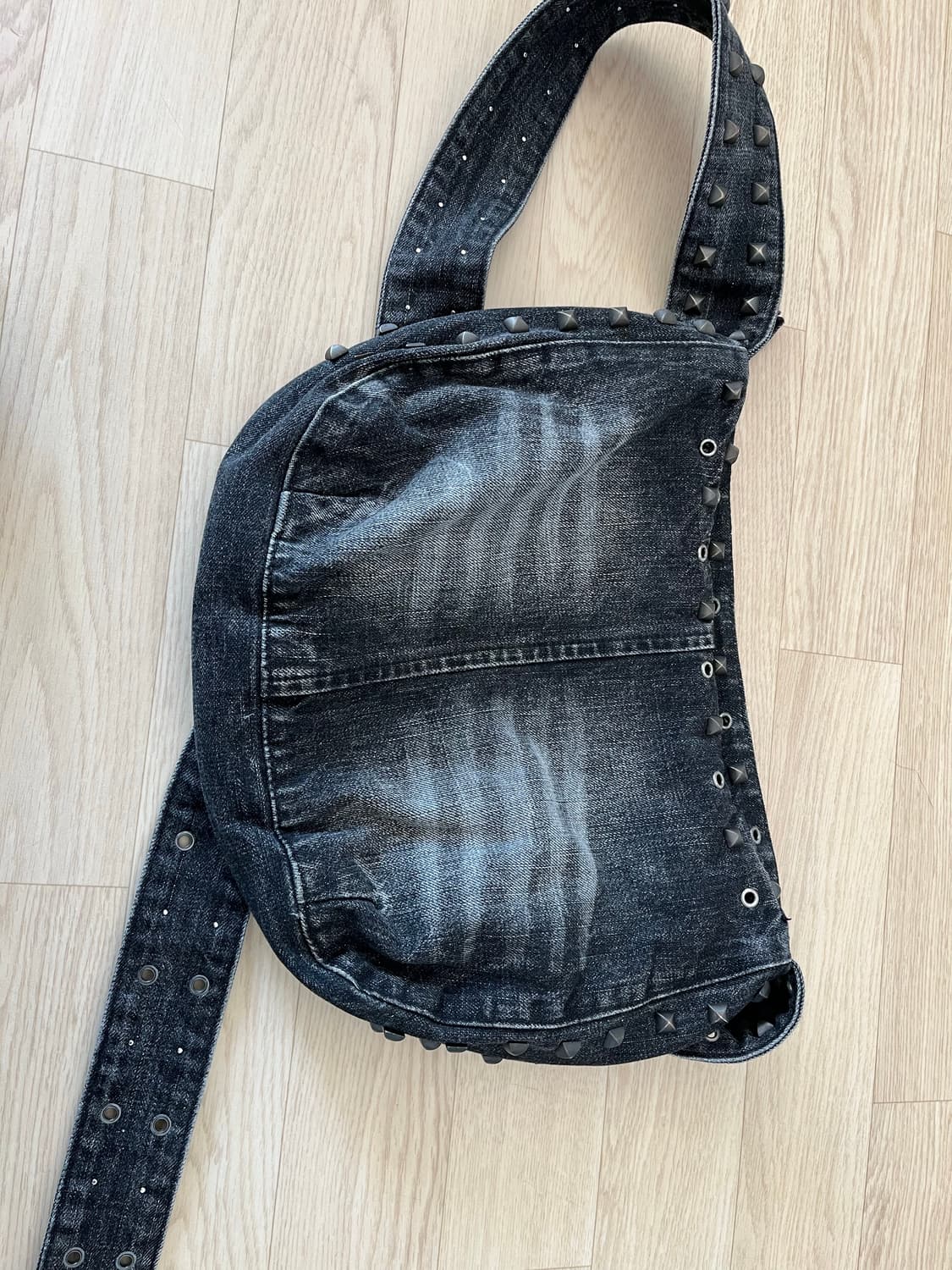 jaded london studded black bag 상품이미지2