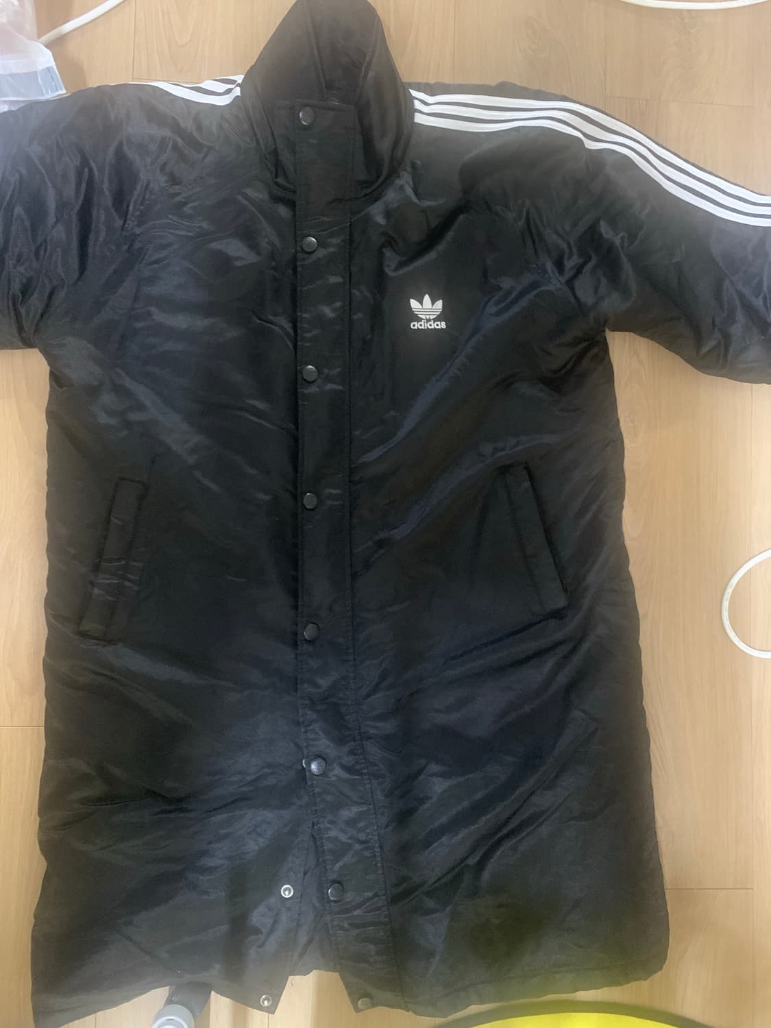 아디다스 올드스쿨 양털 롱패딩 빈티지 판매 합니다 ! 상품이미지6