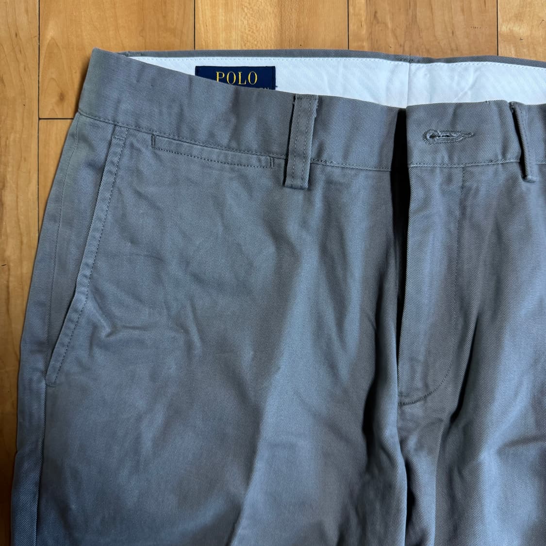 폴로 슬림핏 치노팬츠 그레이 32 상품이미지5