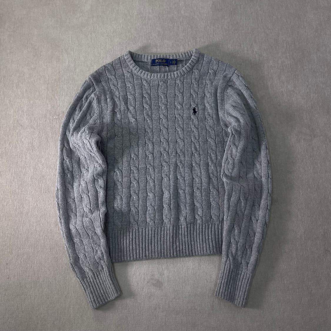 95 폴로랄프로렌 신형라벨 꽈배기 니트 상품이미지1